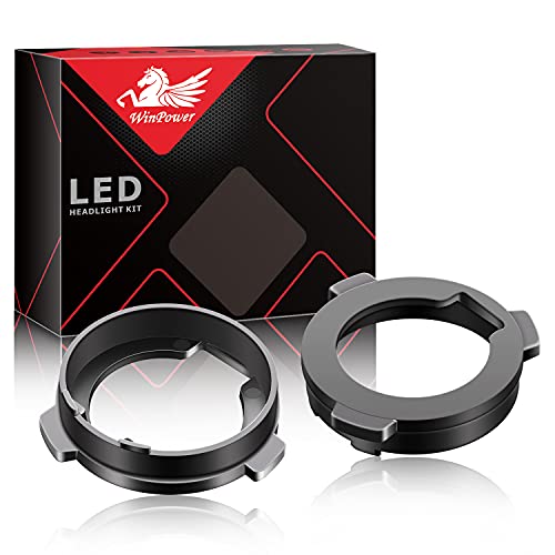 WinPower H7 LED Ampoule Base Des clips Adaptateur Titulaire Retenue Soutien Conversion Accessoires, 2 pièces