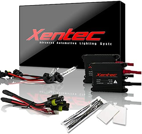 Xentec H1 6000K HID xenon bulb x 1 pair bundle with 2 x 35W Digital Slim Ballast (Ultra White)