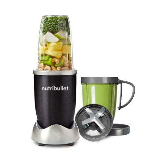 nutribullet Blender 600 Series - Powerful 20 000 RPM Extractor Blends Frozen Fruit Nuts & Ice - 600W Motor Cyclonic Technology & High Torque Power Base - Great For Smoothies & Post Workout Shakes