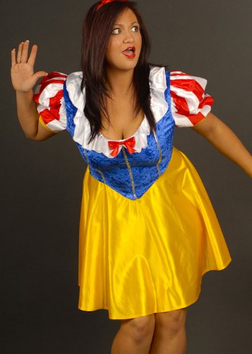 Struts Fancy Dress Las señoras más Nieve tamaño Blanco Traje de Cuento de Hadas