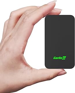 CarlinKit 5.0 Adapter - Wired to Wireless CarPlay & Android Auto Adapter,Online Update,2-Channel Connection, Plug & Plug, 10s Auto-Connect for Cars with OEM Wired CarPlay & Android Auto from 2015