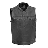 First Mfg Co - Blaster Men's Motorcycle Leather Vest
