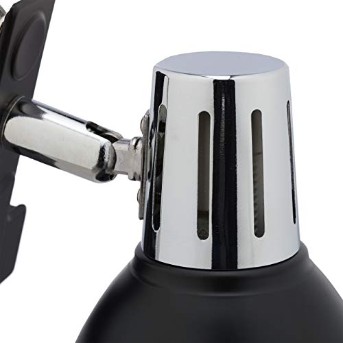 Relaxdays Lampada con Clip Direzionabile, Luce da