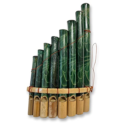 Panpipes péruviennes en bambou de 20 cm pour s'initier aux musiques du monde