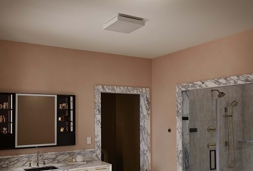 Ventilador Extractor de Baño KOHLER Atmo, Montaje en Techo, 13-7/8" x 13-7/8" miniatura 4