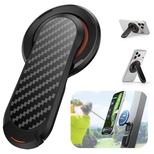 Support magnétique de téléphone pour voiturette de golf MagSafe rotatif pour iPhone