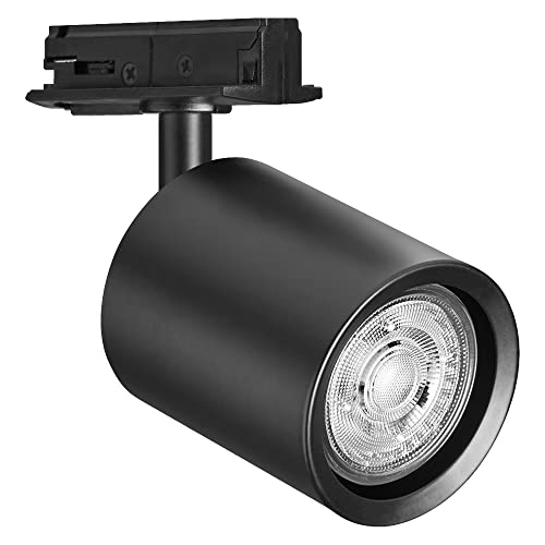 LEDVANCE TRACKLIGHT Schienensystem-Mini-Leuchtenkopf, wei&szlig;, mit GU10-Sockel, kann mit einfacher oder smarter Lampe best&uuml;ckt werden, smart, WiFi, loftartiges Design, Schutzklasse IP20