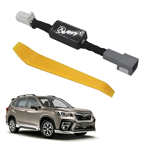 Push Button Start Switch- Label Change - 2013-2020 Subaru 2 Auto Start Stop Engine System Eliminator for Subaru Forester 5th Gen 2019UP