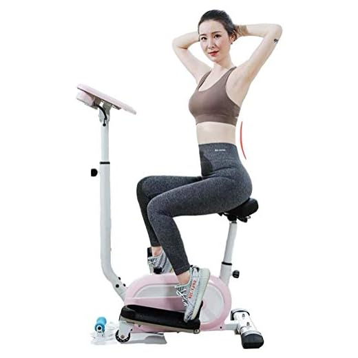 KEDUODUO Multifunctional Elliptical Stepper, Home Mute LED Display Non-Slip Wear-Resistant Adjustable Resistance Weight Loss Machine, Perfect for Family,BlueC