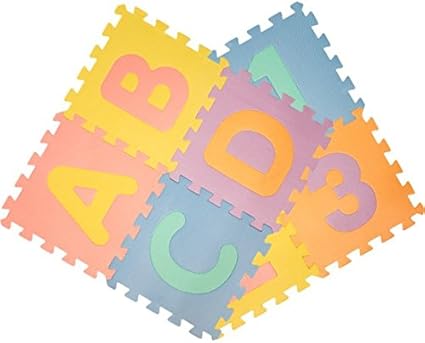 floor alphabet puzzles mat