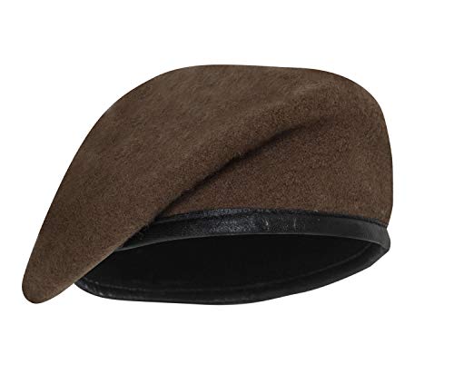 Rothco G.I. Type Inspection Ready Beret, Brown, 7