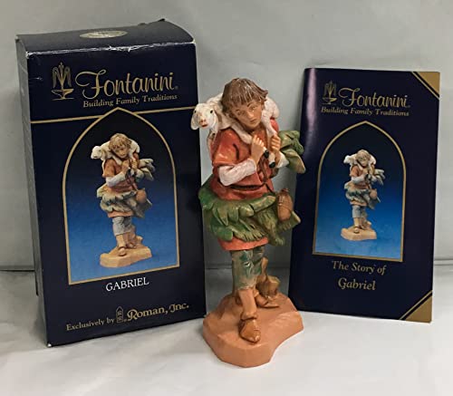 Fontanini Pasterz Gabriel z owcą autorstwa Fontanini