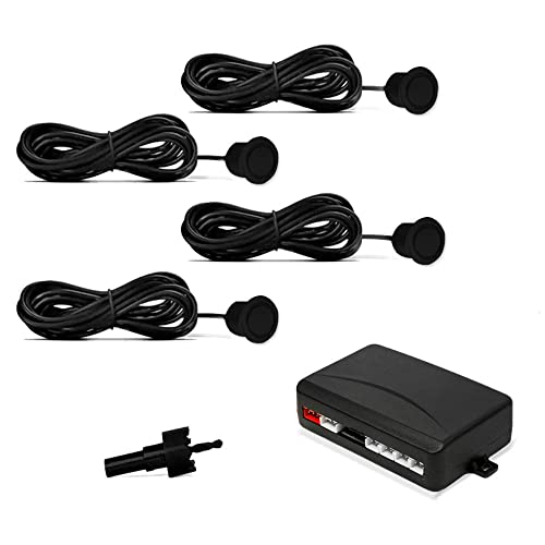 Sensor de Estacionamento Ré Preto Positron 4 Pontos 20mm