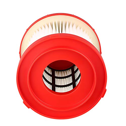 2 Pack Wet Dry Vacuum Hepa Filter Replacement 49-90-1900 Compatible With Milwaukee Cordless Vacuum - For Milwaukee Cordless M18 Vacuum 0780-20 0880-20 #TOP3