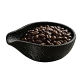 Taza dosificadora de café - Materiales impresos en 3D 9,2x7,4x4,4cm | Contenedor para pesar granos de con base antideslizante, báscula - Contenedor medidor de dosis para café |