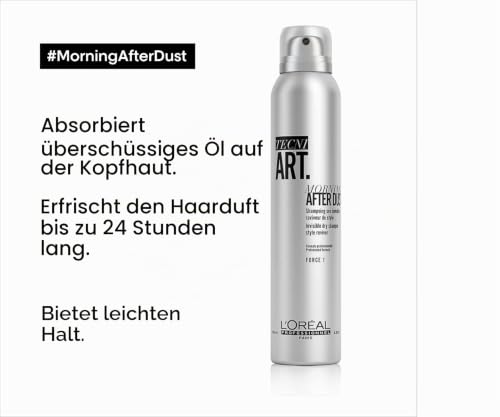 L'Oréal Professionnel Trockenshampoo für ein erfrischendes Styling ohne Rückstände, Unsichtbares Finish, Tecni.Art Volume Refresh, 200ml – Ansicht 2