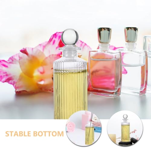 Aceites 150ml de vidrio de difusora botella aromaterapia Operitacx con diseño simple para hotel 4