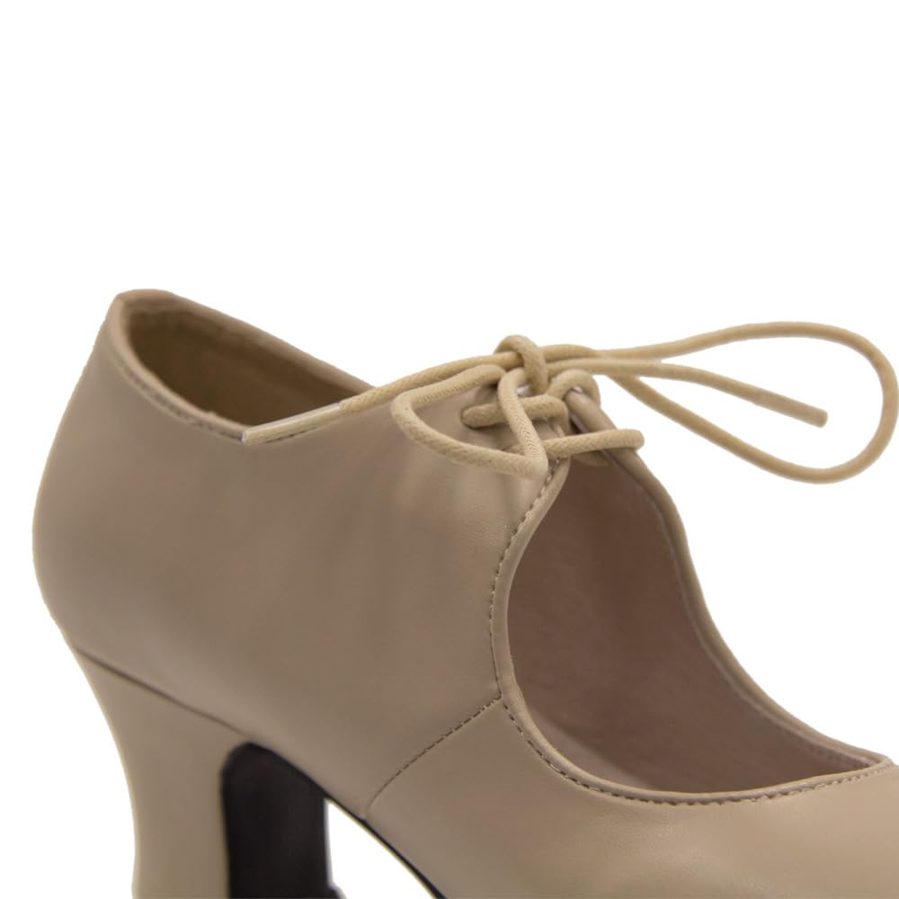 Chaussures en flamant rose à double semelle et lacets