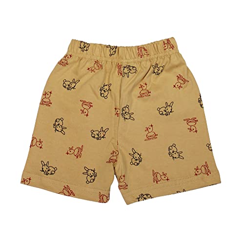 Image of DIAZ Kids Regular Fit Cotton Shorts - Pack of 229