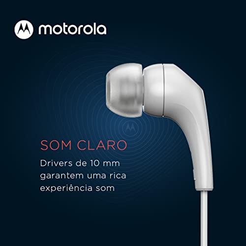 Motorola Sound Écouteurs Filaire 2 Isolation Phonique Ajustement Confortable et Léger Microphone en Ligne et Appels Mains Libres - vue 3