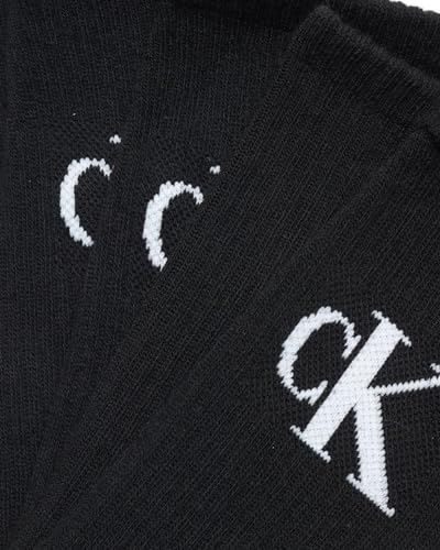 Calvin Klein Men's Cushion Crew Socks - 5 Pack (One Size, Black)3