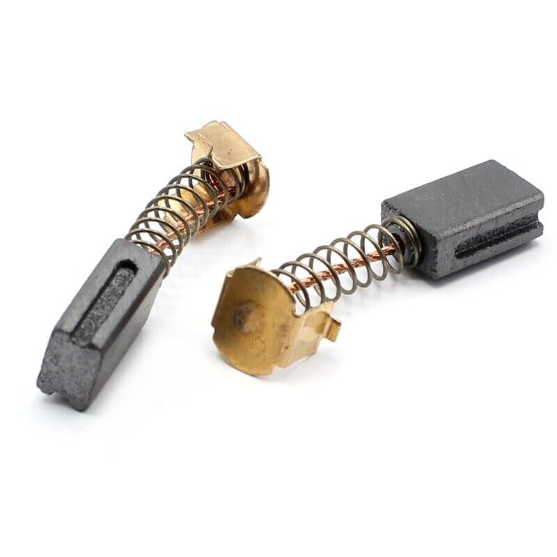 vhbw 2x Spazzole al Carbone per Motore 6mm x 8mm x 18mm per Attrezzo Elettrico come AEG, AtlasCopco, Black&Decker, Dewalt, Einhell