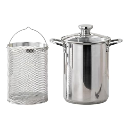 Cuiseur à pâtes avec couvercle casserole à spaghetti en acier inoxydable 4 L - 2