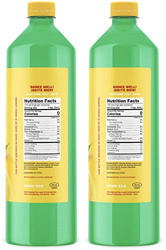 Lucy's Family Owned - Lemon Juice & Organic Apple Cider Vinegar Gallon (Bundle) #TOP1