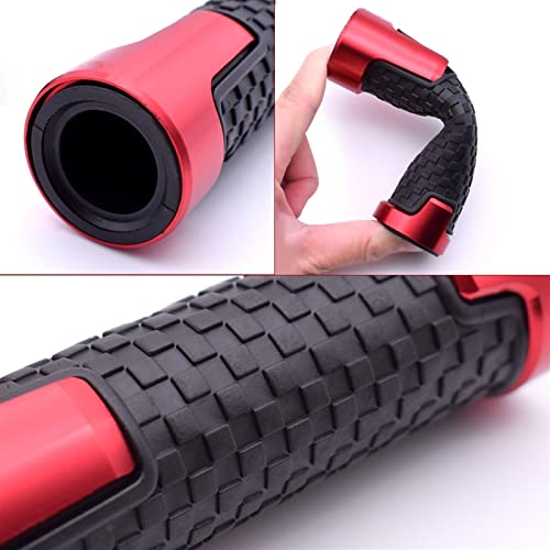 Puños Transalp XL700V que eliminan vibraciones en el manillar de goma 7
