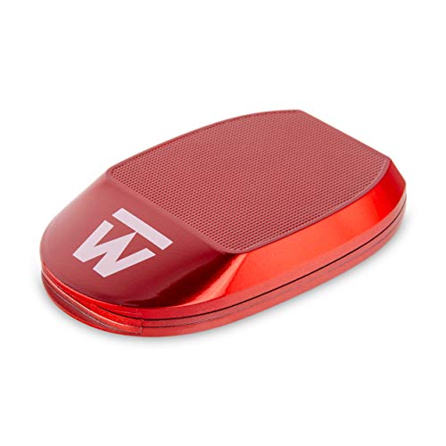 Truweigh Sonic Digital Mini Scale (100G X 0.01G - Red) - Digital Travel Scale - Mini Digital Scale - Small Pocket Size Scale - Traveling Scales Digital Weight - Travel Digital Kitchen Scale #TOP2