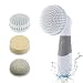 Face Brush 4-in-1 Facial Cleansing Brush Waterproof Spin Brush for Exfoliating and Massaging