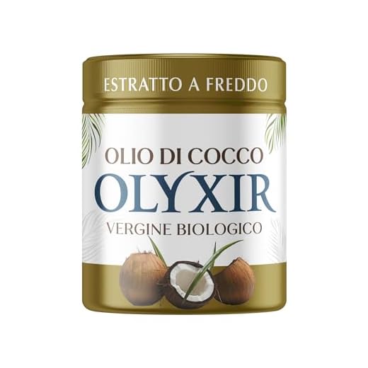 OLYXIR - Olio di Cocco Biologico Spremuto a Freddo | 200ml | Struccante Viso e Occhi | Idratante per Corpo e Capelli | Puro & Naturale Alimentare, Cosmetico | Crema Pre e Dopo Barba Uomo, by BENVOLIO