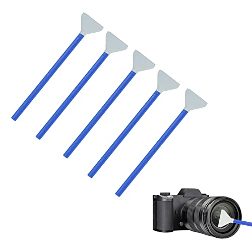 Kit de bâtons de Nettoyage, Kit de Nettoyage pour Capteur de Caméra, 5 Pièces Brosse de Nettoyage de Capteur, Appareils Photo Reflex Capteur kit de Nettoyage, Pinceaux pour Capteurs