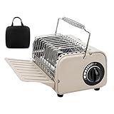 Calefacción De Tienda - Calefacción Portátil Compacta, Fuente De Calor En Tiempo Frío, Seguro Y Ligero Para Camping, Senderismo Y Uso Al Aire Libre Con Control De Temperatura Ajuste
