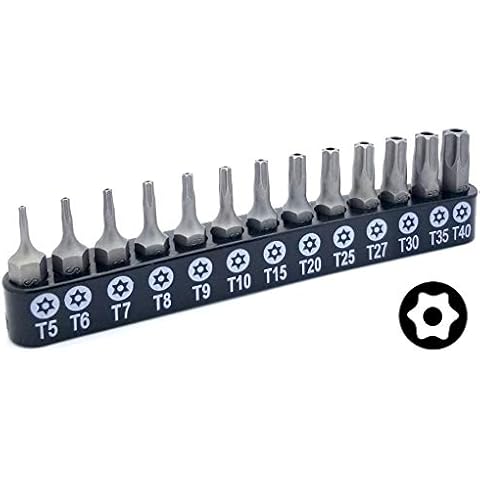 VETCO Security Torx Bit Sets T-5 - T40 (13-Piece) Cover