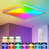★【Breite Anwendung】Diese flache Deckenleuchte kann an einer niedrigen Decke, Schlafzimmer, Wohnzimmer, Esszimmer, Küche, Schrank, Kinderzimmer, Heimbüro, Spielzimmer usw.Ideal für Leben, Lernen, Arbeiten, Sport, Unterhaltung Party, Festival usw.