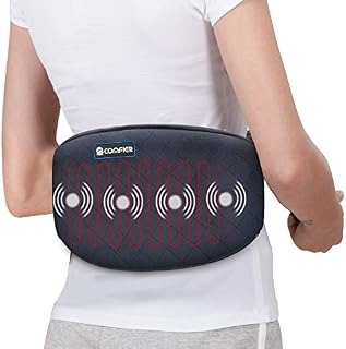 Comfier Heat pad for back Pain,Heated Back Warmer Massage Belt Wrap,Fast Heating Pad,Massage Heating Belt,Heat Pads for Abdominal, Lower Back Cramps Period Pain Relief