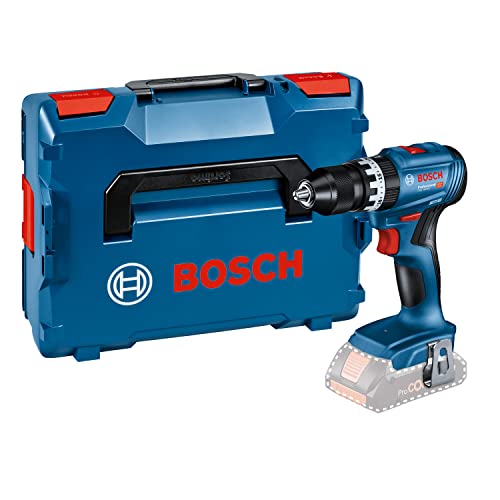 Bosch Professional 18V System Akku Schlagbohrschrauber GSB 18V-45 (Drehzahl 1.900 min⁻ inkl. L-BOXX, ohne Akku/ Ladegerät)