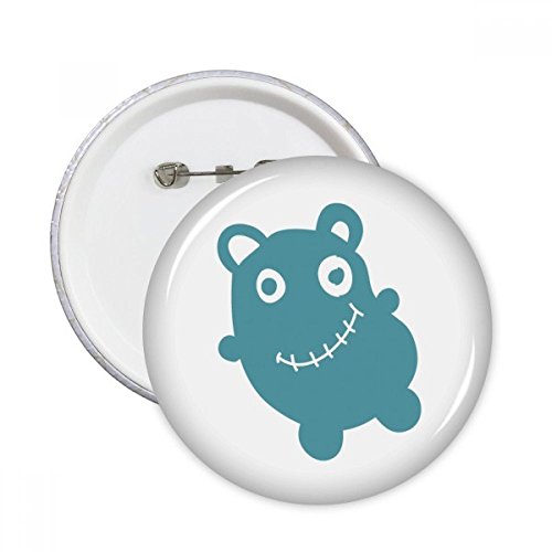 Badge ours extra-terrestre pour customiser vêtements broche bouton décoration originale x5