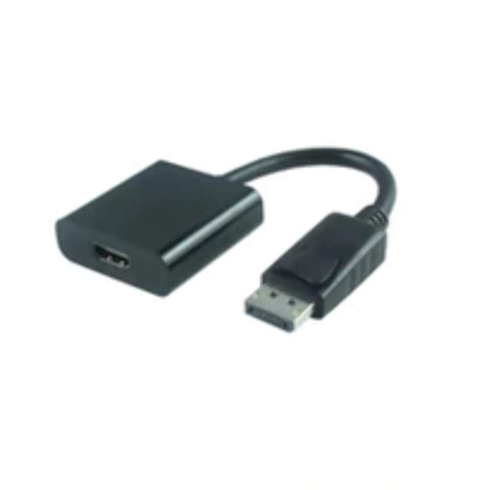 Adaptador DisplayPort a HDMI de Microconnect macho a hembra negro 4K 2