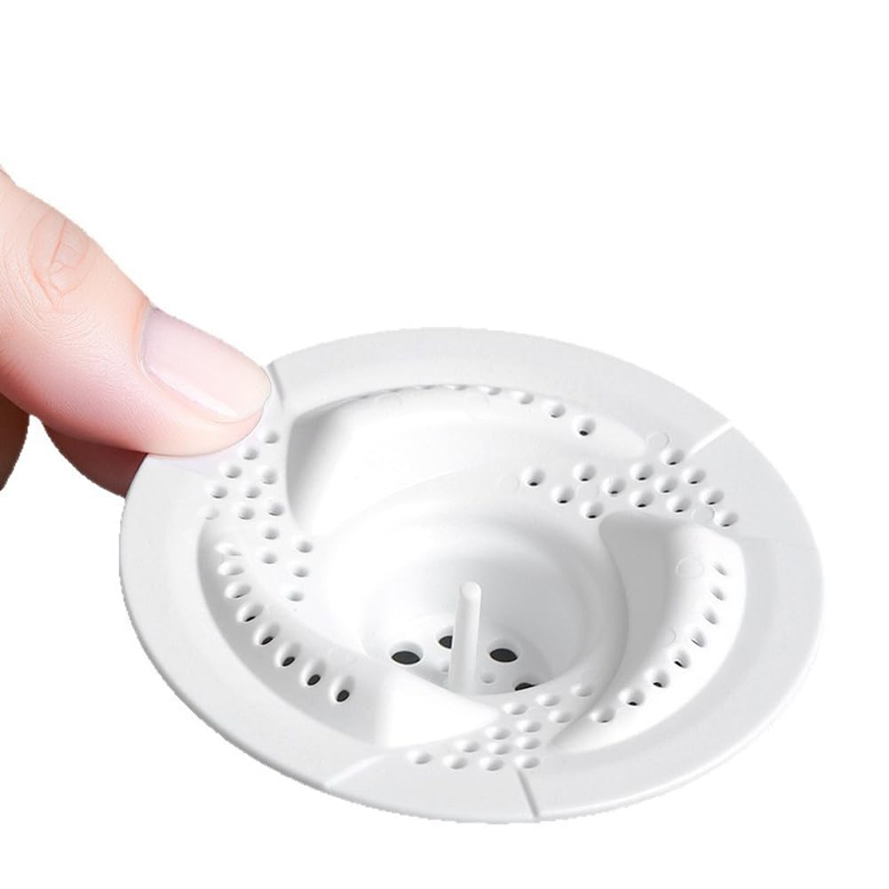 3Pack Hair Catcher for Shower Drain,Vortex Floor Drains Filter Bathroom Sewer Hair Filter Toilet Drainage for Wash Basin/Floor Drain