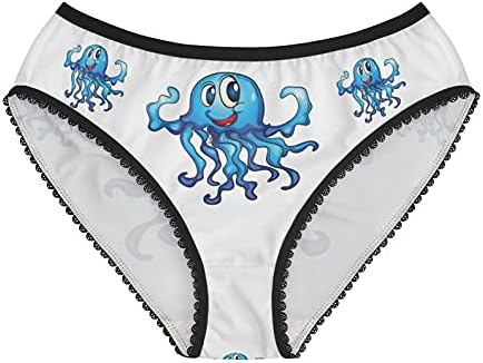 Jellyfish Panties, Jellyfish Underwear, Briefs, Cotton Briefs, Funny Underwear, Panties For Women