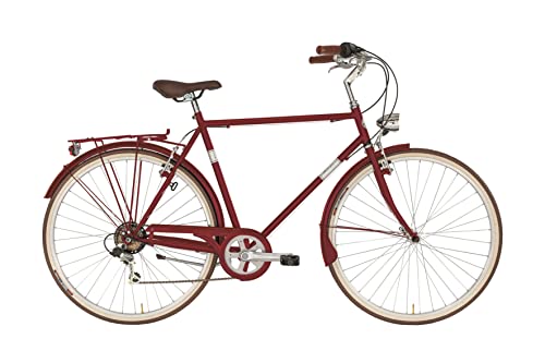 ALPINA Bicicleta de Ciudad Condor,Rojo,28,Hombre