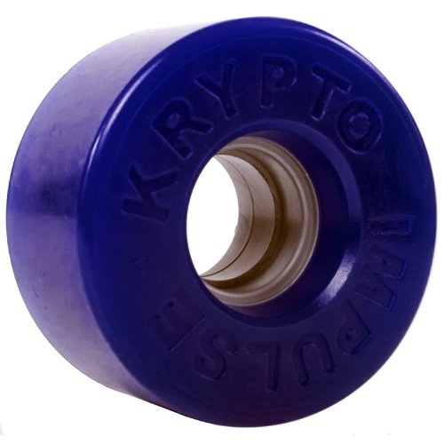 Kryptonics Impulse 62 mm (roues de rollers Lot de 4)-Bleu ciel