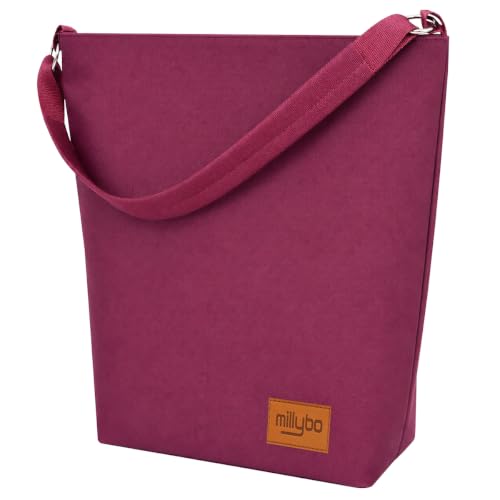 millybo Shopper Bag Fahrradtasche Gepäckträgertasche Fahrrad Tasche