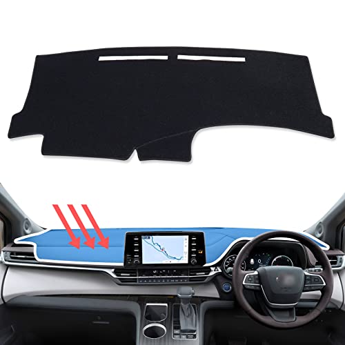 トヨタ シエンタ 170系 XP17 専用 ダッシュボードマット 2015-2022 2代目 Sienta ダッシュボードカバー 内装パーツ ダッシュボード 保護マット 日焼け防止 アクセサリー