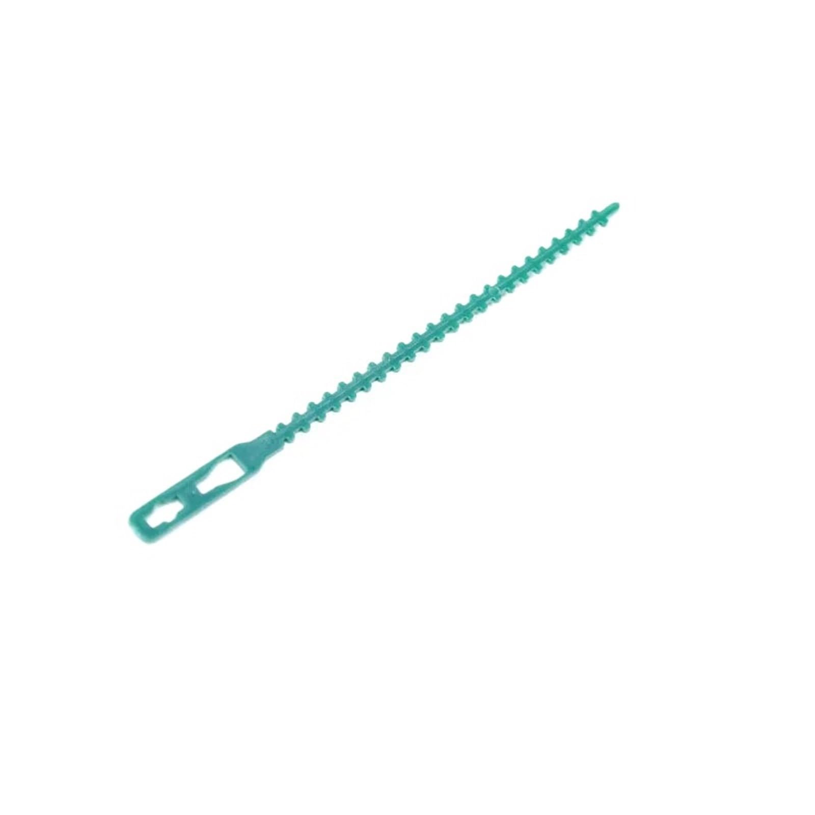 Zuxwux 13Cm Plant Twist Ties Reusable Garden Cable Ties Adjustable Tools Plant Support Fastener Tree Locking Nylon(100Pcs)