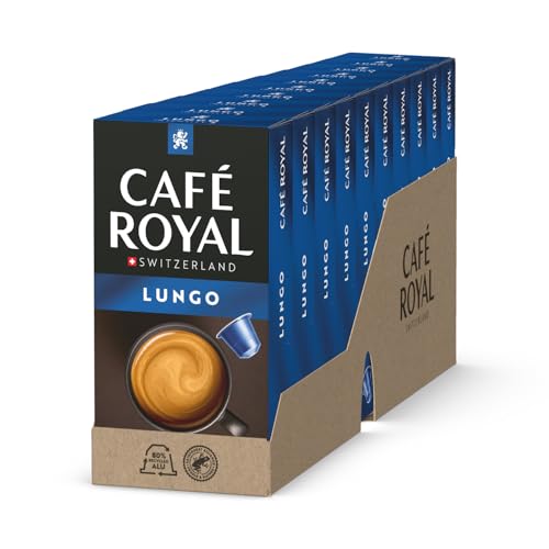 Café Royal Lungo – Capsules de café compatibles Nespresso, 100% Arabica, intensité 5/12,...