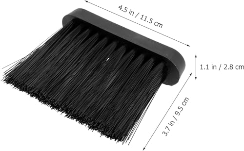 PAIKIUU Fireplace Brush Head Replacement 2Pcs Hearth Brush Fire Companion Stove Set for Cleaning Fireplaces Kitchens, Tables - Image 3