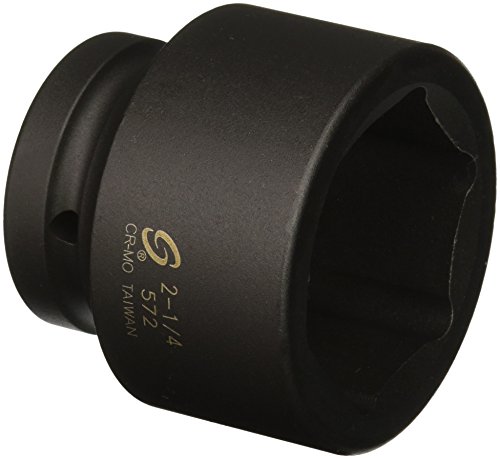 Sunex 480 3/4" Standard 6-Kant Kraft-Stecknuss – 2-1/2 Zoll, Aus Chrom-Molybdän-Stahl